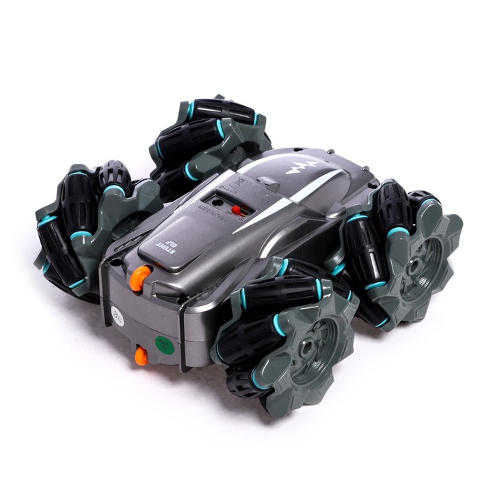 Перевёртыш радиоуправляемый STUNT ELF с управлением жестами, работает от аккумулятора, цвет серый 53865