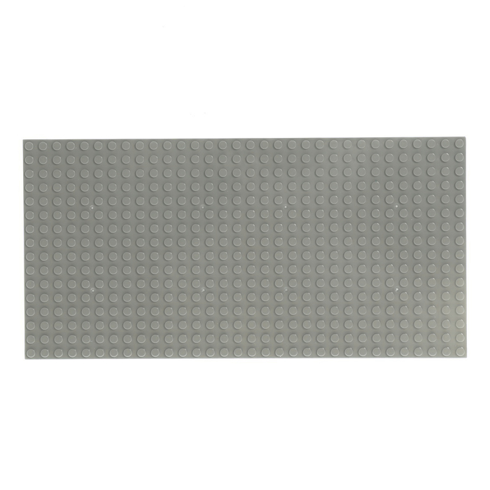 Пластина-перекрытие для конструктора, 25,5 × 12,5 см, цвет серый - Фото 1