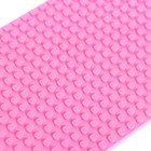 Пластина-перекрытие для конструктора, 25,5 × 12,5 см, цвет розовый - фото 6589829