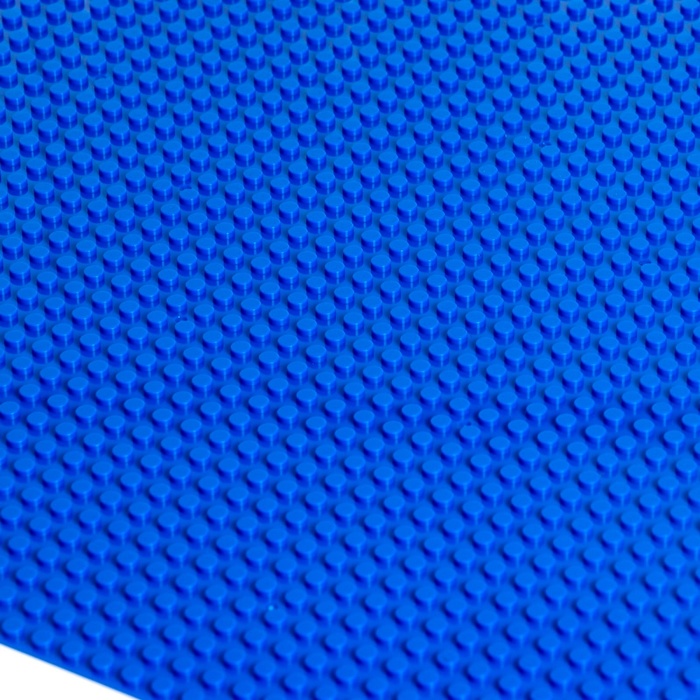Пластина-основание для конструктора, 40 × 40 см, цвет синий - фото 1910364887