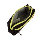 Пенал мягкий, 2 отделения, объёмный, 100 х 210 х 50 мм, Erich Krause, Black&Yellow" 48998 - Фото 5