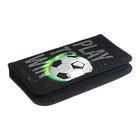 Пенал школьный, 1 секция, 11.5×20.5×3 см «Футбол» - Фото 3