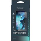 Защитное стекло BoraSCO для  Samsung Galaxy A01 Core, полный клей, черная рамка, прозрачное - фото 9701116