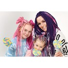 SIM-BRAIDS Афрокосы, 60 см, 18 прядей (CE), цвет марсала(#39К) - Фото 6