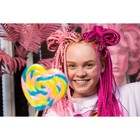 SIM-BRAIDS Афрокосы, 60 см, 18 прядей (CE), цвет блонд(#613) - Фото 4
