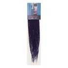 SIM-BRAIDS Афрокосы, 60 см, 18 прядей (CE), цвет фиолетовый(#PUR) - Фото 5