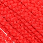 SIM-BRAIDS Афрокосы, 60 см, 18 прядей (CE), цвет красный(#RED) - фото 6590322