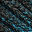 SIM-BRAIDS Афрокосы, 60 см, 18 прядей (CE), цвет русый/голубой(#FR-18) - фото 6590414