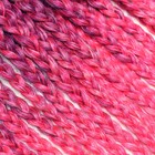 SIM-BRAIDS Афрокосы, 60 см, 18 прядей (CE), цвет фиолетовый/розовый/белый(#FR-25) - Фото 2