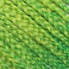 SIM-BRAIDS Афрокосы, 60 см, 18 прядей (CE), цвет светло-зелёный/зелёный/ультрамарин(#FR-31) - Фото 2