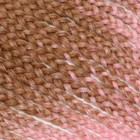 SIM-BRAIDS Афрокосы, 60 см, 18 прядей (CE), цвет русый/розовый/белый(#FR-37) - Фото 2