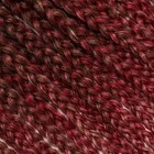 SIM-BRAIDS Афрокосы, 60 см, 18 прядей (CE), цвет русый/красный/молочный(#FR-23) - фото 6590496