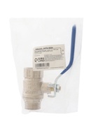 Кран шаровой ZEIN engr, нр/вр 1/2", PN 4, для холодной воды, 5-45°С, рычаг, цинк - Фото 3