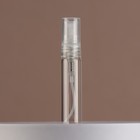 Флакон стеклянный для парфюма, с распылителем, 5 мл, цвет прозрачный - Фото 2