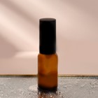 Флакон стеклянный для парфюма, с распылителем, 20 мл, цвет коричневый/чёрный - Фото 3