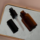 Флакон стеклянный для парфюма, с распылителем, 30 мл, цвет коричневый/чёрный - Фото 5