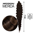 МЕРИДА Афролоконы, 60 см, 270 гр, цвет шоколадный/тёмно-русый HKB5/8 (Ариэль) - фото 305679940