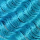 МЕРИДА Афролоконы, 60 см, 270 гр, цвет голубой/изумрудный HKBТ4537/Т5127 (Ариэль) - фото 6590699