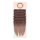 МЕРИДА Афролоконы, 60 см, 270 г, тёмно-русый, бежевый НКВТ1612/Т1310 (Ариэль) - Фото 4