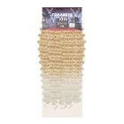 ГОЛЛИВУД Афролоконы, 60 см, 270 гр, цвет тёплый блонд/белый HKB613А/60 (Катрин) - Фото 4