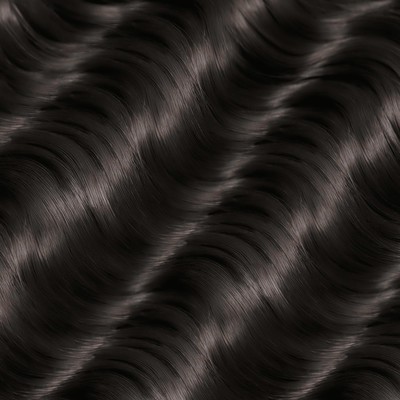 ГОЛЛИВУД Афролоконы, 60 см, 270 г, чёрный HKB1 В (Катрин)