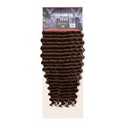 ГОЛЛИВУД Афролоконы, 60 см, 270 гр, цвет шоколадный HKB8В (Катрин) - фото 21571595