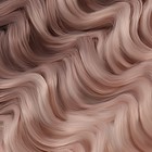 ГОЛЛИВУД Афролоконы, 60 см, 270 г, тёмно-русый, бежевый HKBT1612/Т1310 (Катрин) - Фото 3