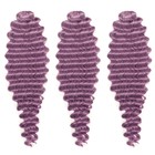 ГОЛЛИВУД Афролоконы, 60 см, 270 гр, цвет сиреневый HKBТ2403 (Катрин) - Фото 2