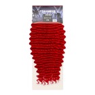 ГОЛЛИВУД Афролоконы, 60 см, 270 гр, цвет пудровый красный HKBТ113В (Катрин) - фото 6590845