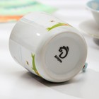 Набор детской посуды Доляна «Зайка», 3 предмета: кружка 230 мл, миска 400 мл, тарелка d=18 см - фото 54730667