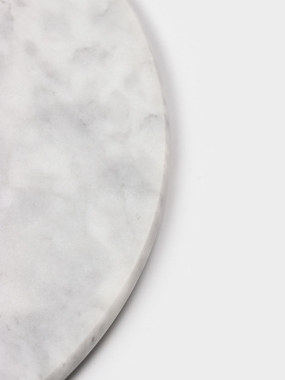 Доска для подачи Magistro Marble, d=30 см, из мрамора