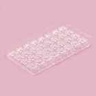 Форма для конфет и шоколада «Пазлы», 20×12×2.5 см, 32 ячейки 2×2×0.8 см, пластик, прозрачная - Фото 4