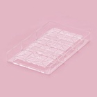 Форма для шоколада «Лайни», 20×12×2.5 см, 4 ячейки 8.5×4.2×1 см, пластик, прозрачная - Фото 4