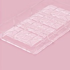 Форма для шоколада «Лайни», 20×12×2.5 см, 4 ячейки 8.5×4.2×1 см, пластик, прозрачная - Фото 5