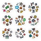 Настольная игра для взрослых на реакцию и внимание «Дуббль. Мат на мате», 55 карт, 18+ - Фото 3