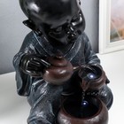 Фонтан настольный "Маленький Будда с чайником" 41х27х26 см - Фото 5
