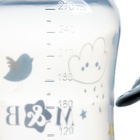 Поильник - непроливайка детский M&B с мягким носиком, от 9 мес., 270 мл., с ручками, серый - Фото 5