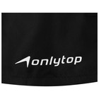 Шорты спортивные ONLYTOP unisex black, р. 44 - Фото 7