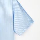 Пижама женская (сорочка, шорты) MINAKU: Light touch, цвет голубой, размер 46 - Фото 11