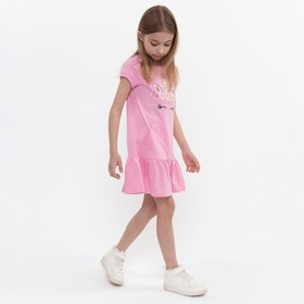 Платье для девочки, цвет розовый, рост 116