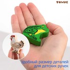 Конструктор деревянный «Первые сказки: Колобок, Курочка Ряба, Теремок», 30 деталей - Фото 4