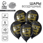 Воздушные шары латексные 12" «Атмосферненько», 5 шт. - Фото 1