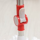 Швабра с отжимом и ведро с металлической центрифугой, запасная насадка, цвет МИКС - Фото 10