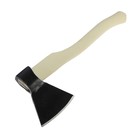 Топор кованый ТУНДРА, деревянное топорище А2, 1400 г, порошковое покрытие - Фото 5