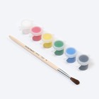 Часы-раскраска настенные "Единорог", плавный ход, 25 х 24 х 0.3 см - фото 24517539