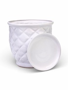 Набор горшков для цветов «Шишка», белый, керамика, 4 шт.: 4 л, 1.5 л, 1 л, 600 мл - Фото 4