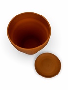 Горшок для цветов «Терра», 17 л, d=35 см, h=32 см, керамический, с поддоном, коричневый - Фото 4