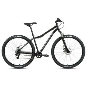Велосипед 29" Forward Sporting 2.2 D, цвет чёрный/тёмно-серый, р. 19"