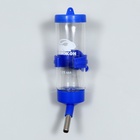 Поилка для грызунов 125 мл, 12,5 Х 4,5 см, синяя - Фото 2