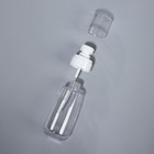 Бутылочка для хранения, с распылителем, 100 мл, цвет прозрачный/белый - Фото 3
